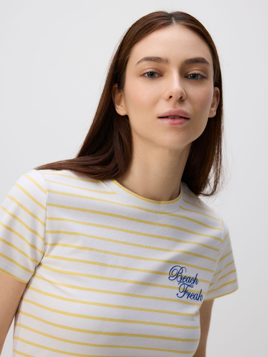 Stripe T-shirt - multicolor - RESERVED - 3