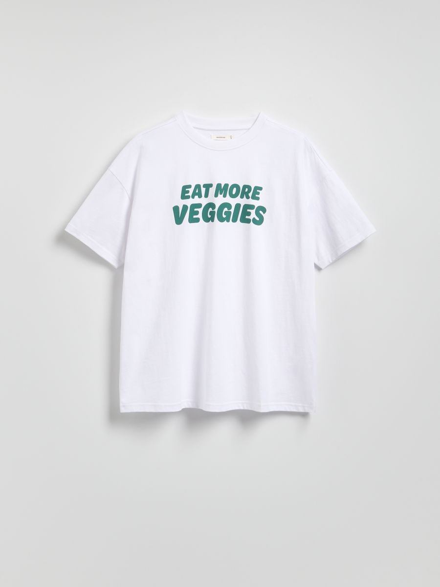 T-shirt with print - white - RESERVED - 5