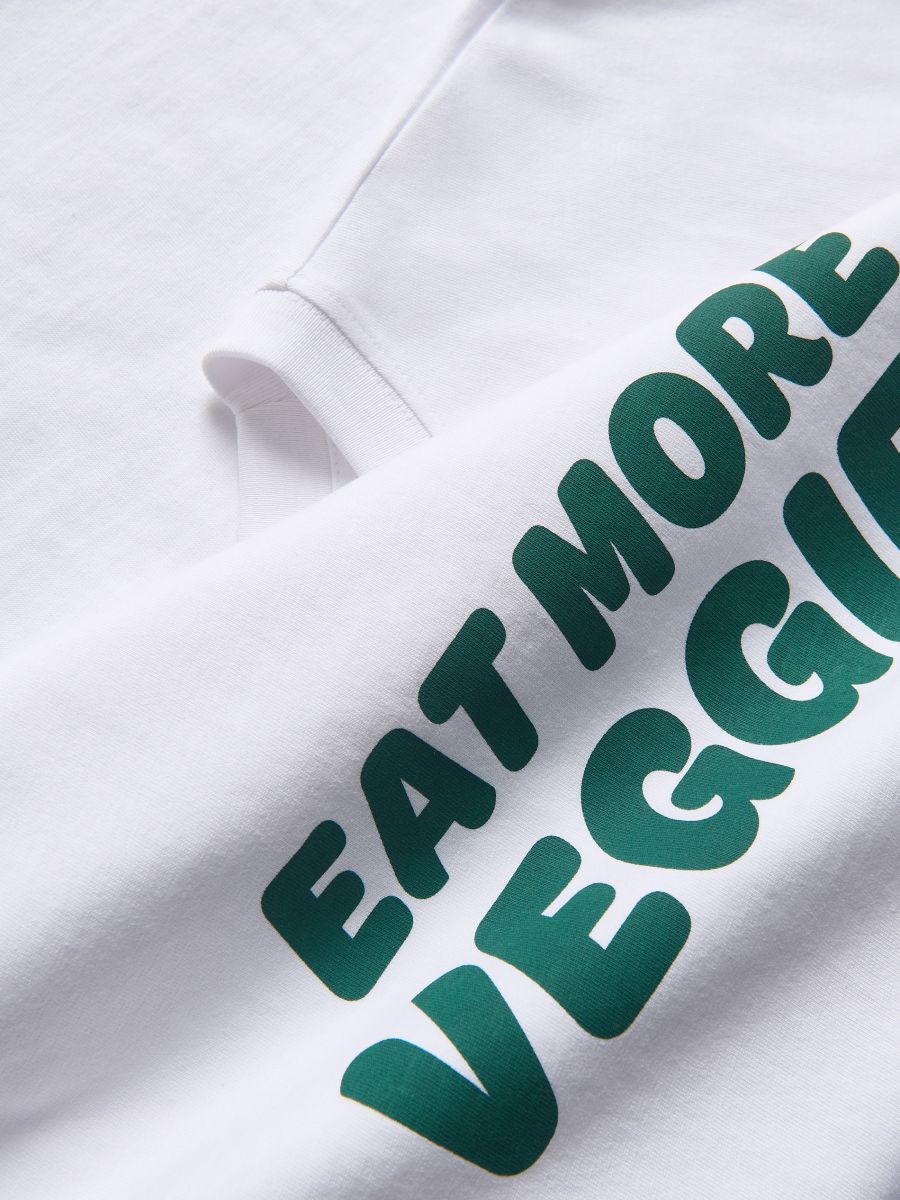 T-shirt with print - white - RESERVED - 5