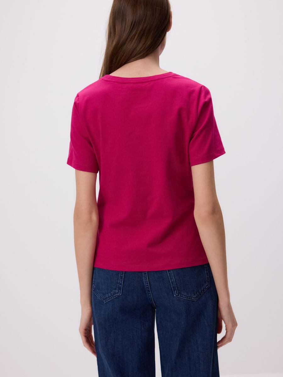 Bluse mit Bindedetail - malve - RESERVED - 4