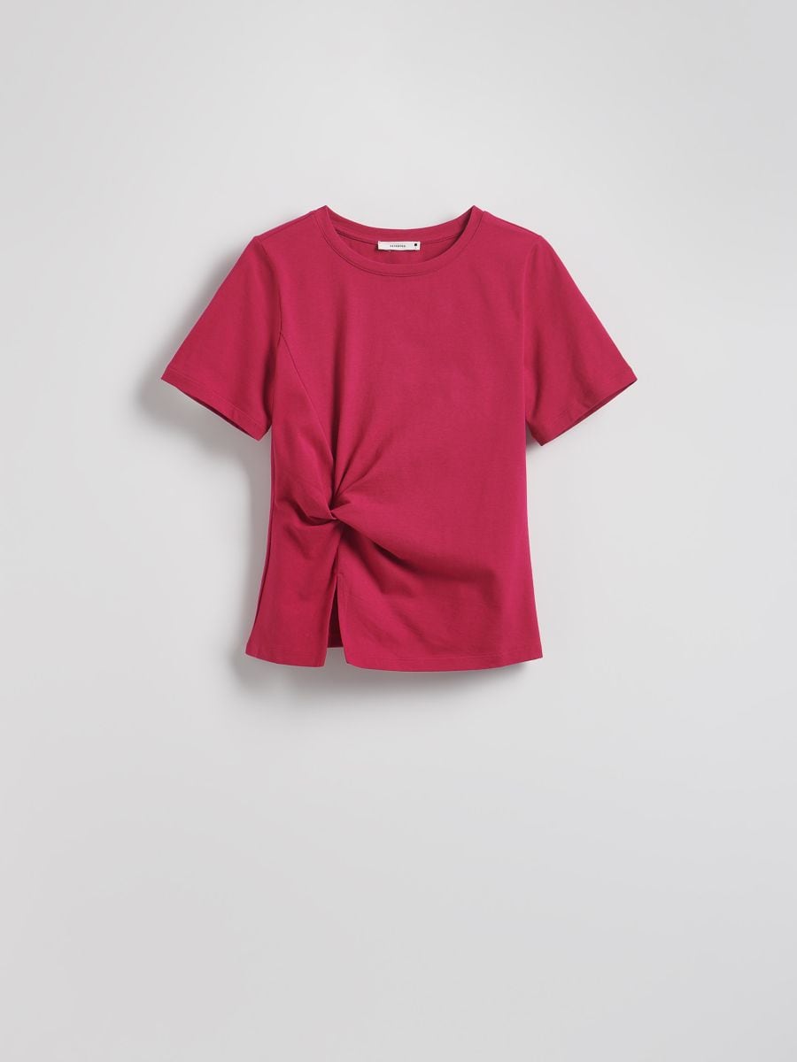 Bluza na vezanje - bljedoljubičasto - RESERVED