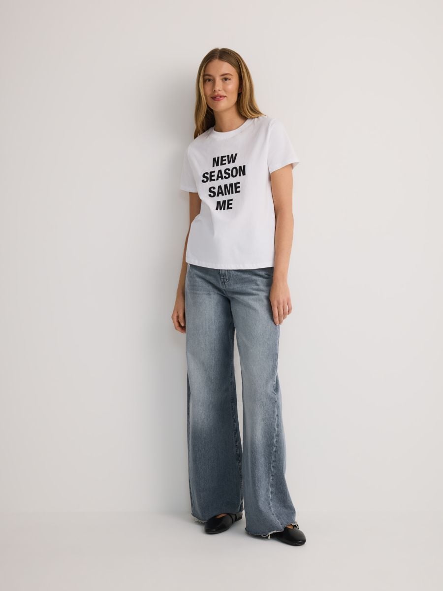 T-shirt with print - white - RESERVED - 4