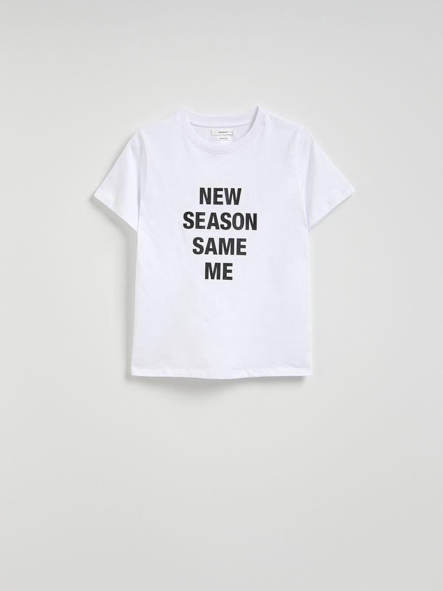 T-shirt with print - white - RESERVED - 5