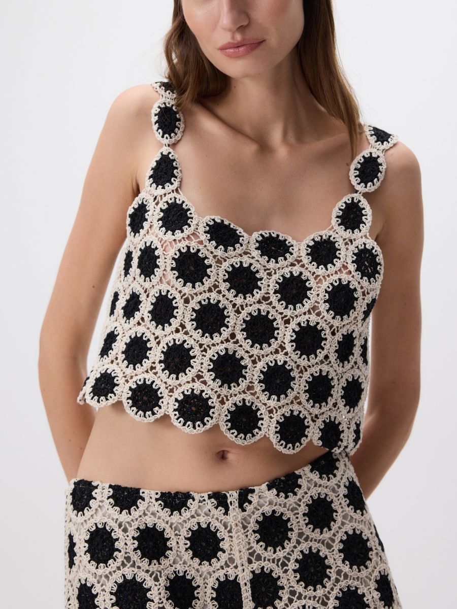 LADIES` TOP - flerfarvet - RESERVED - 3