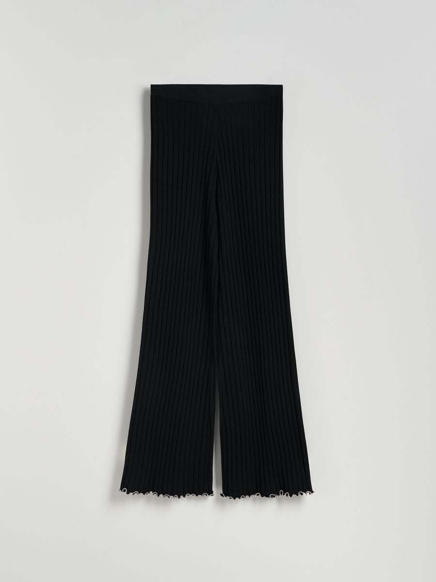 LADIES` TROUSERS - black - RESERVED - 6