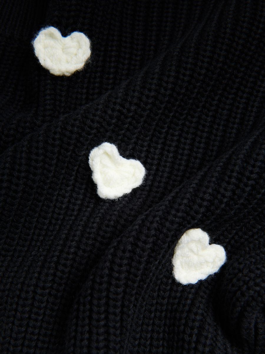 LADIES` SWEATER - black - RESERVED - 6