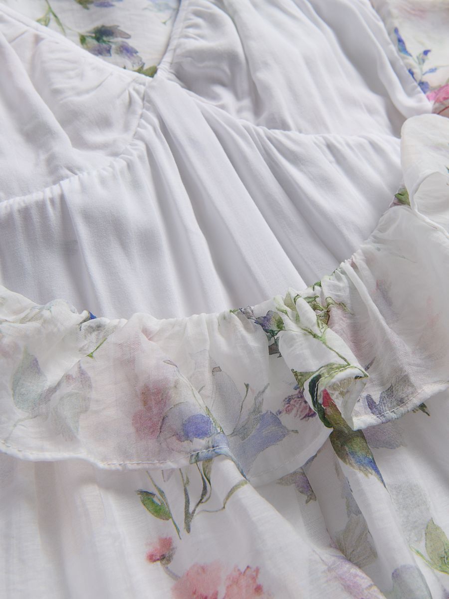 Geblümtes Kleid - bunt - RESERVED - 7