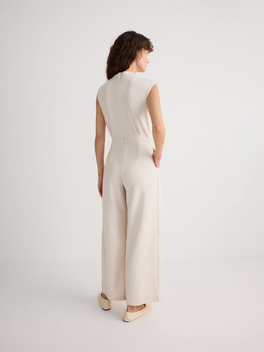 LADIES` JUMPSUIT - cream - RESERVED - 5