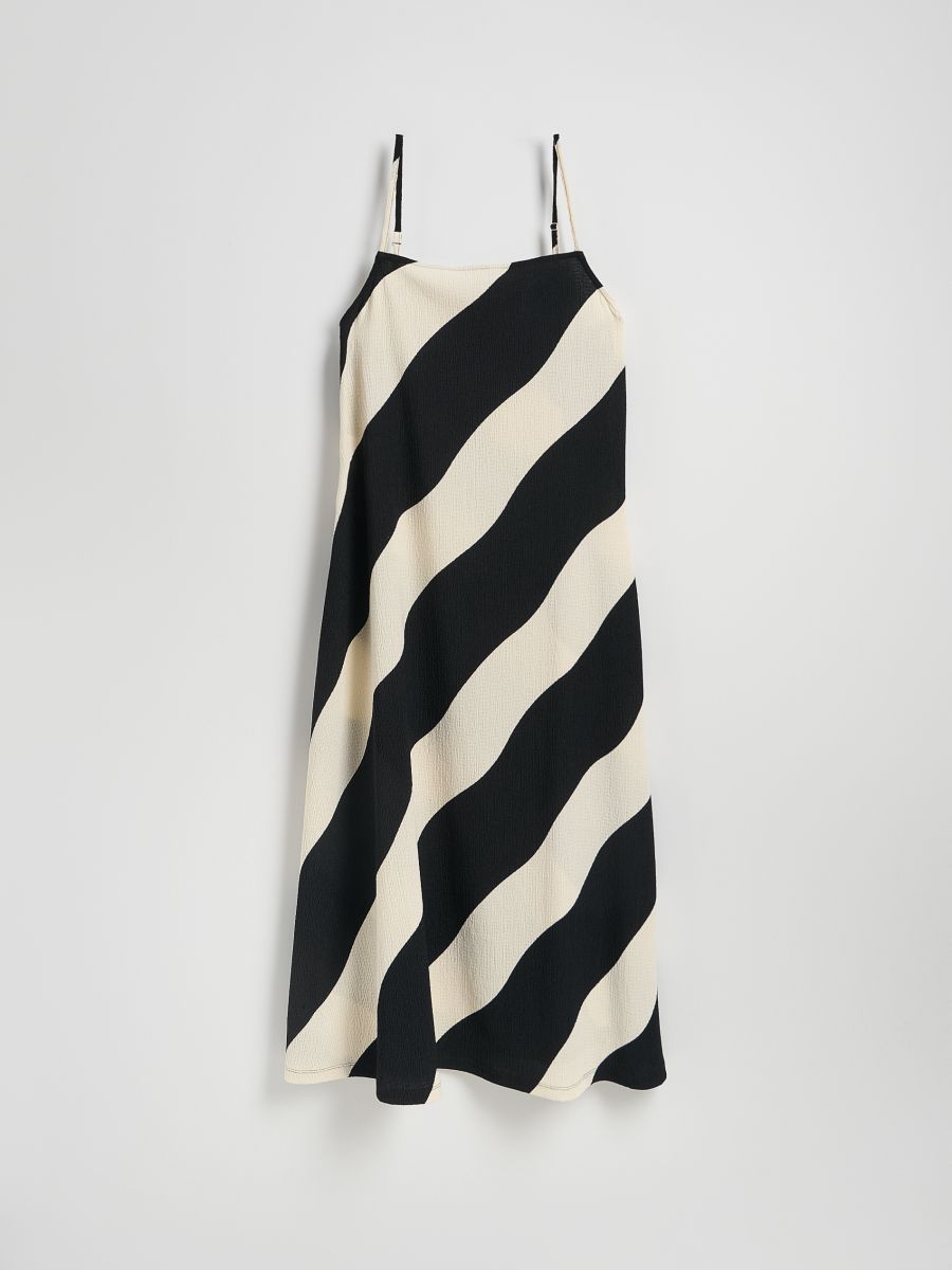 Robe rayée - Multicolore - RESERVED - 8