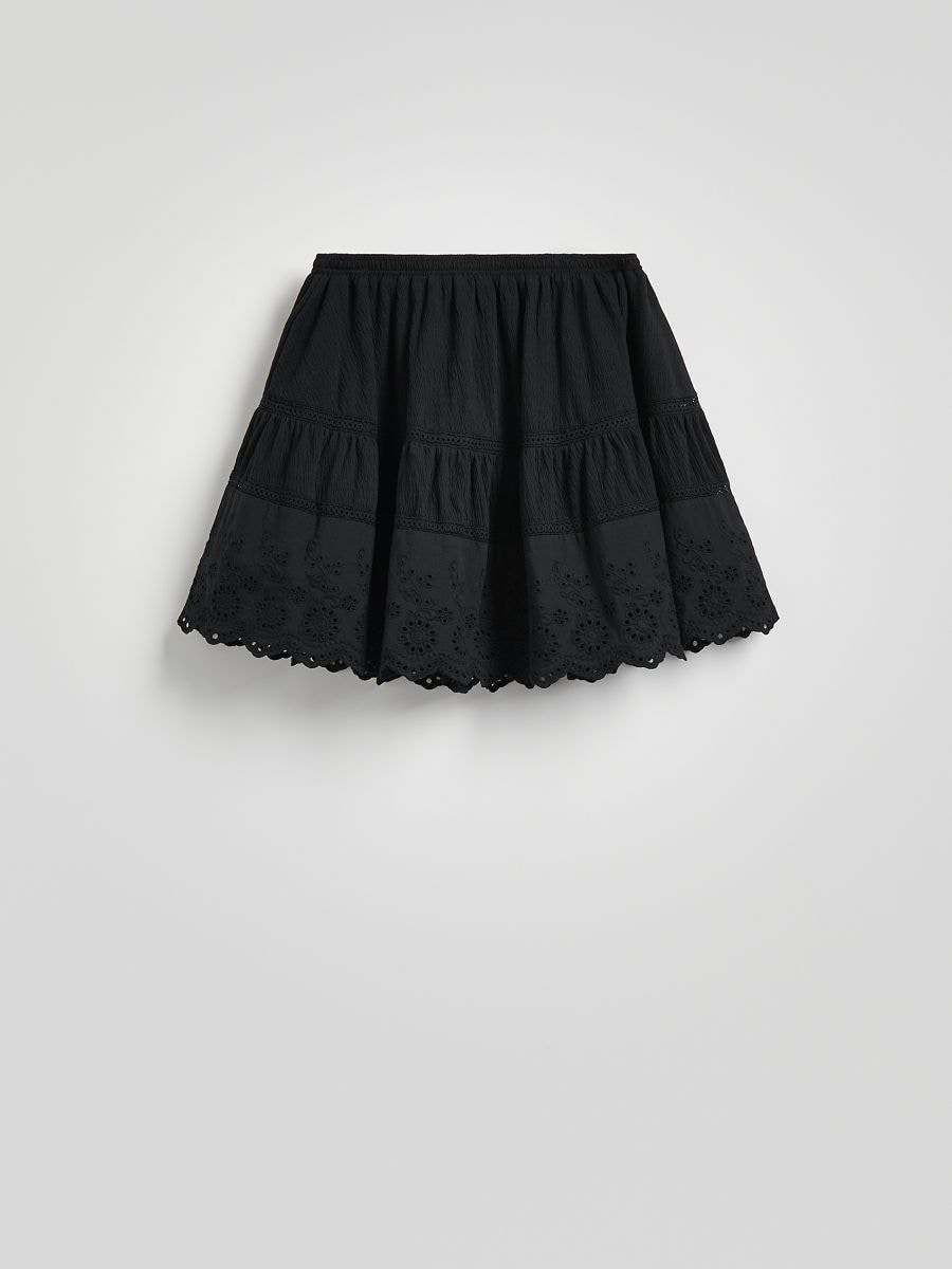 LADIES` SKIRT - schwarz - RESERVED