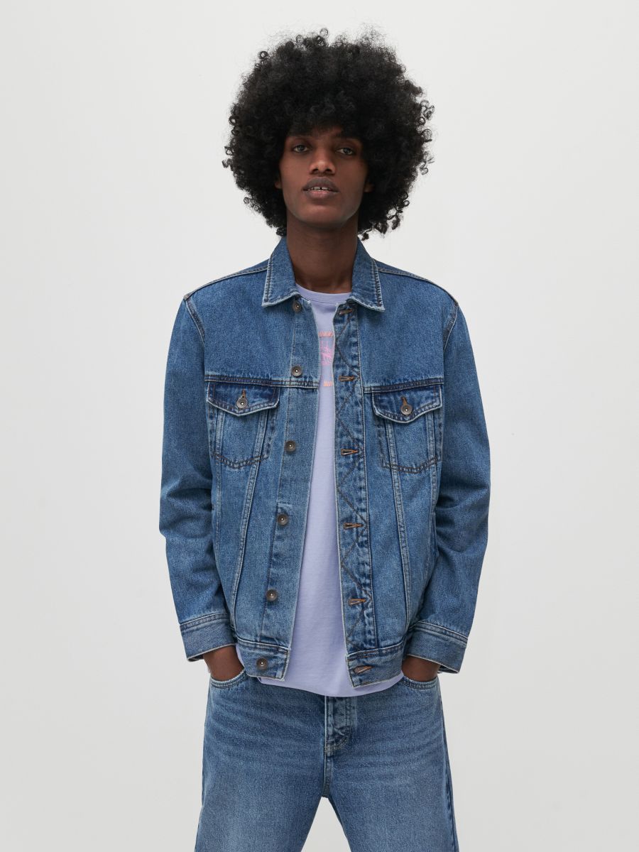 Jeans sales jacket color