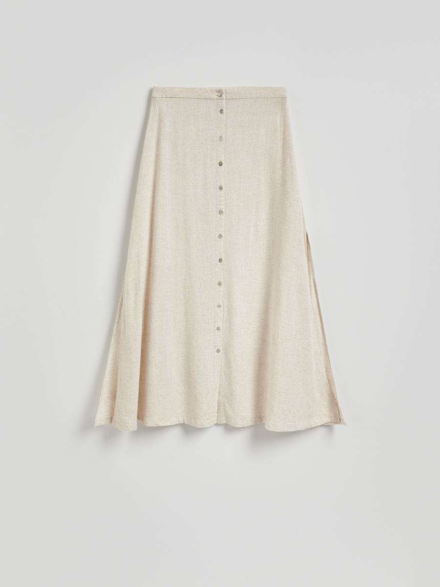 LADIES` SKIRT - bej - RESERVED