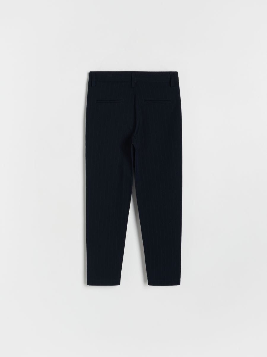Elegant stripe trousers - navy - RESERVED - 2