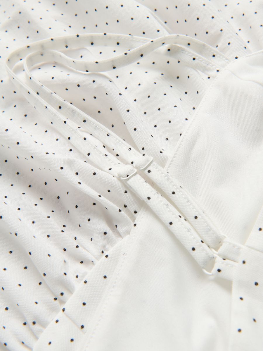 Mini-robe à motif - crème - RESERVED - 6