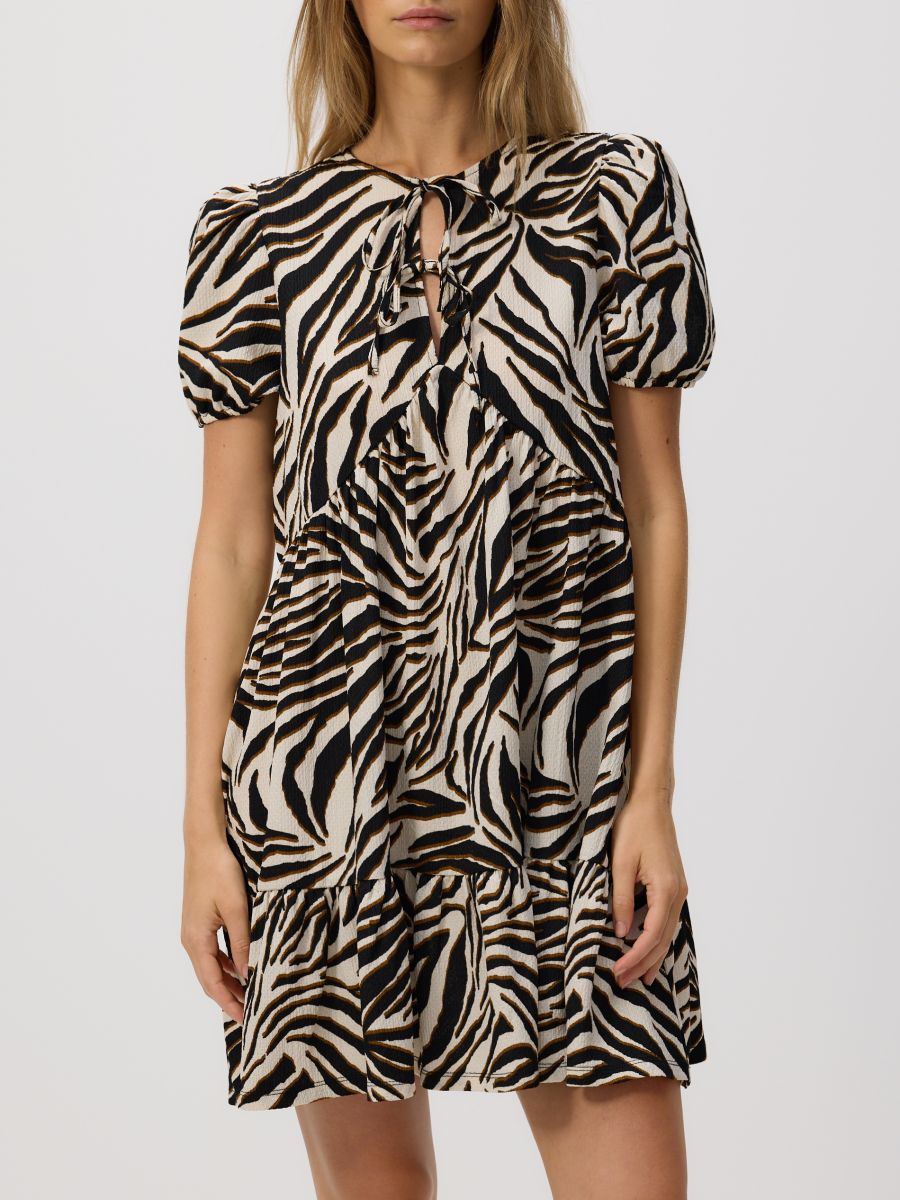 LADIES` DRESS - multicolor - RESERVED