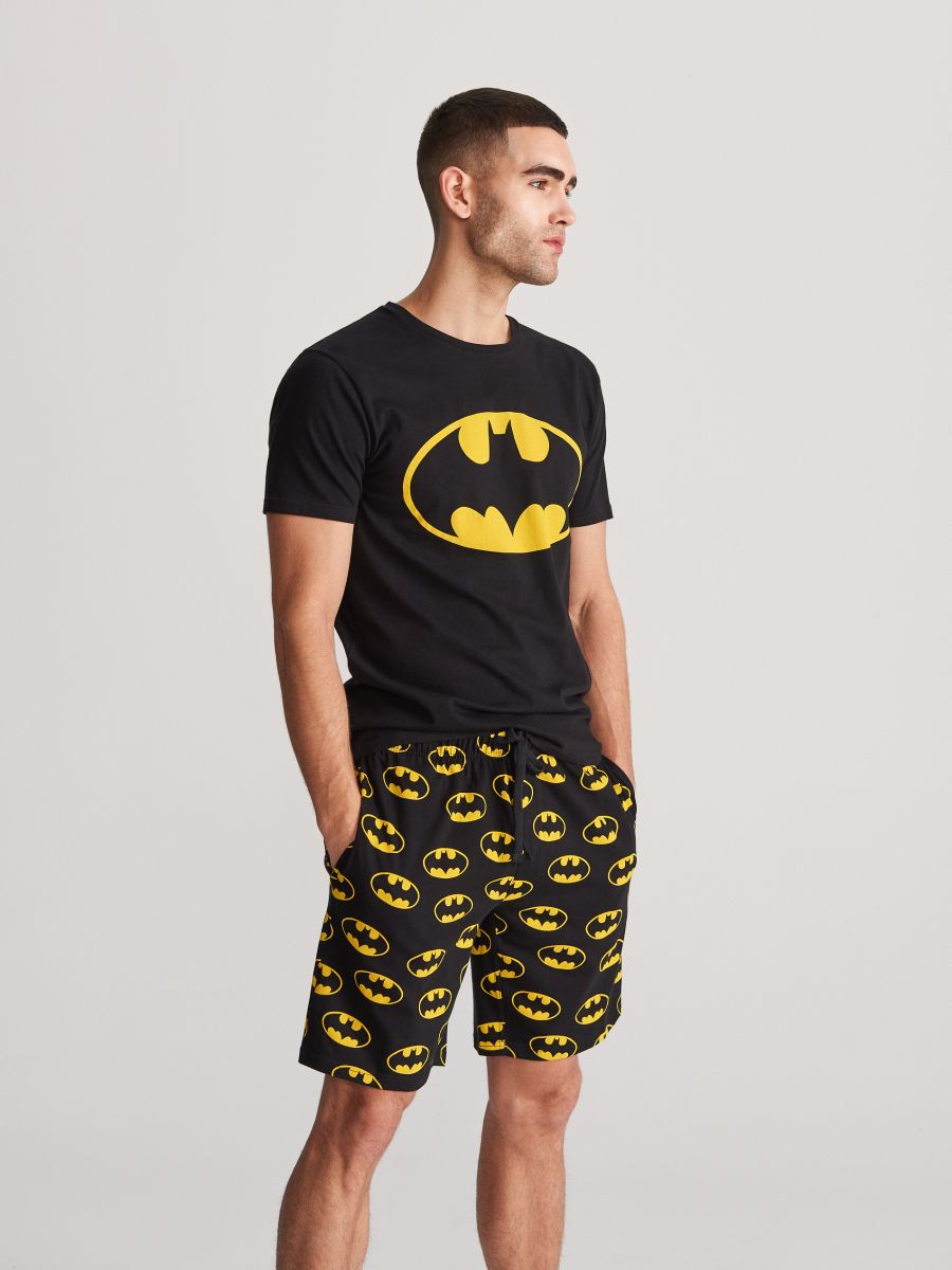 Flat teens solidarity Set de pijamale din bumbac cu Batman, RESERVED, XR586-99X