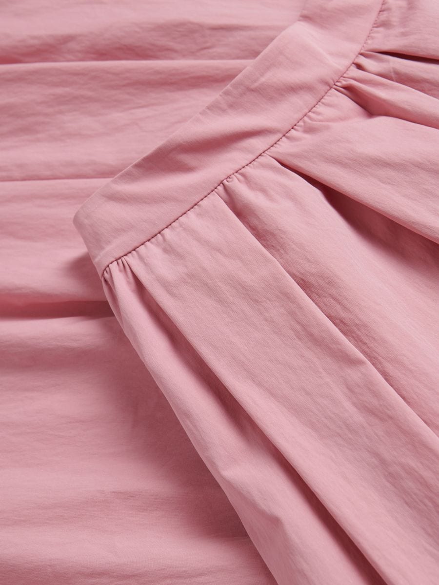 Gonna midi in cotone - rosa - RESERVED - 6