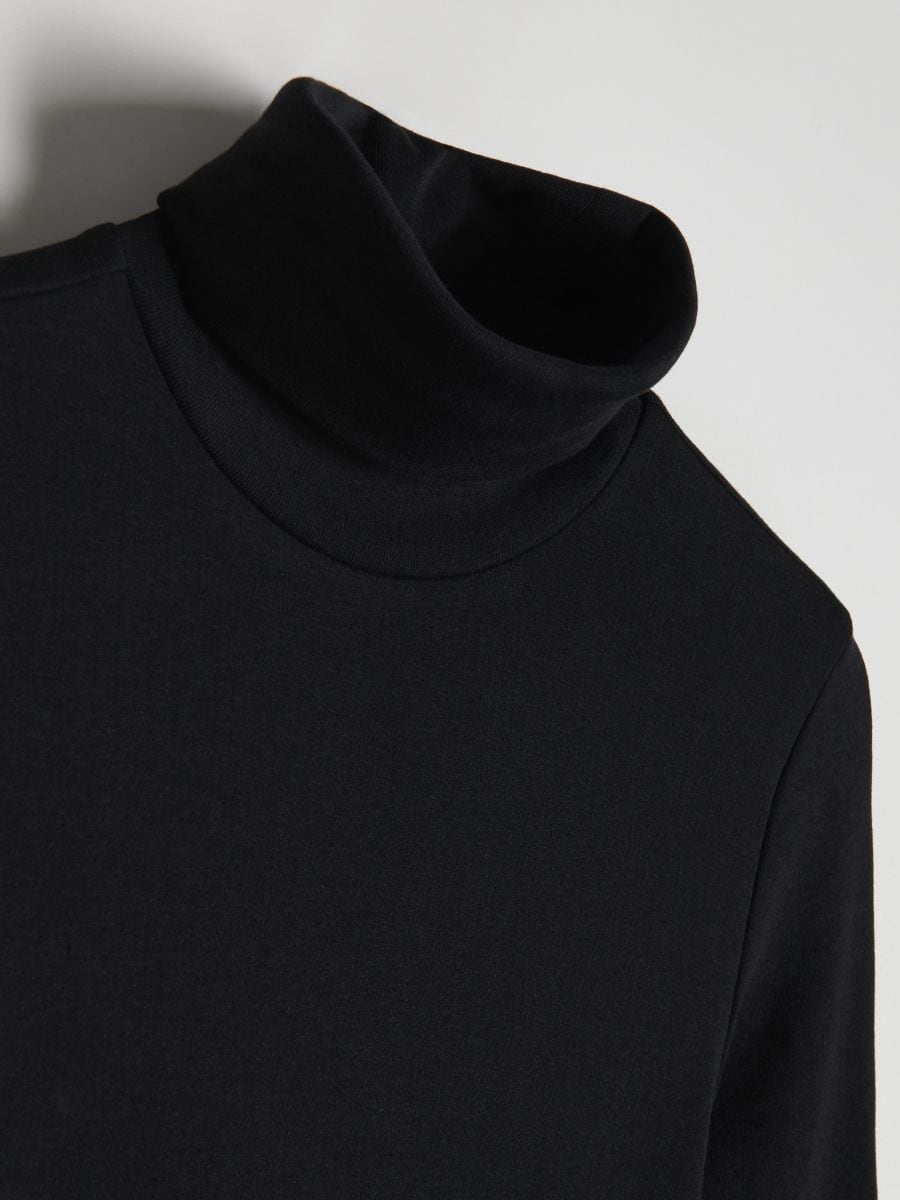 Turtleneck top - black - RESERVED - 5