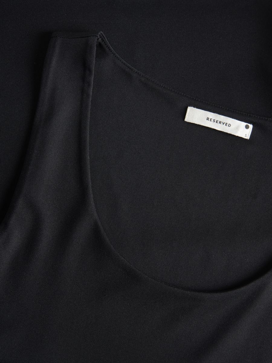Plain top - black - RESERVED - 4