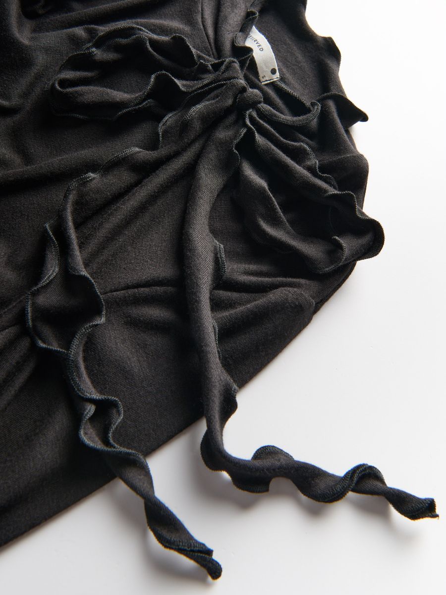 LADIES` BLOUSE - black - RESERVED - 6