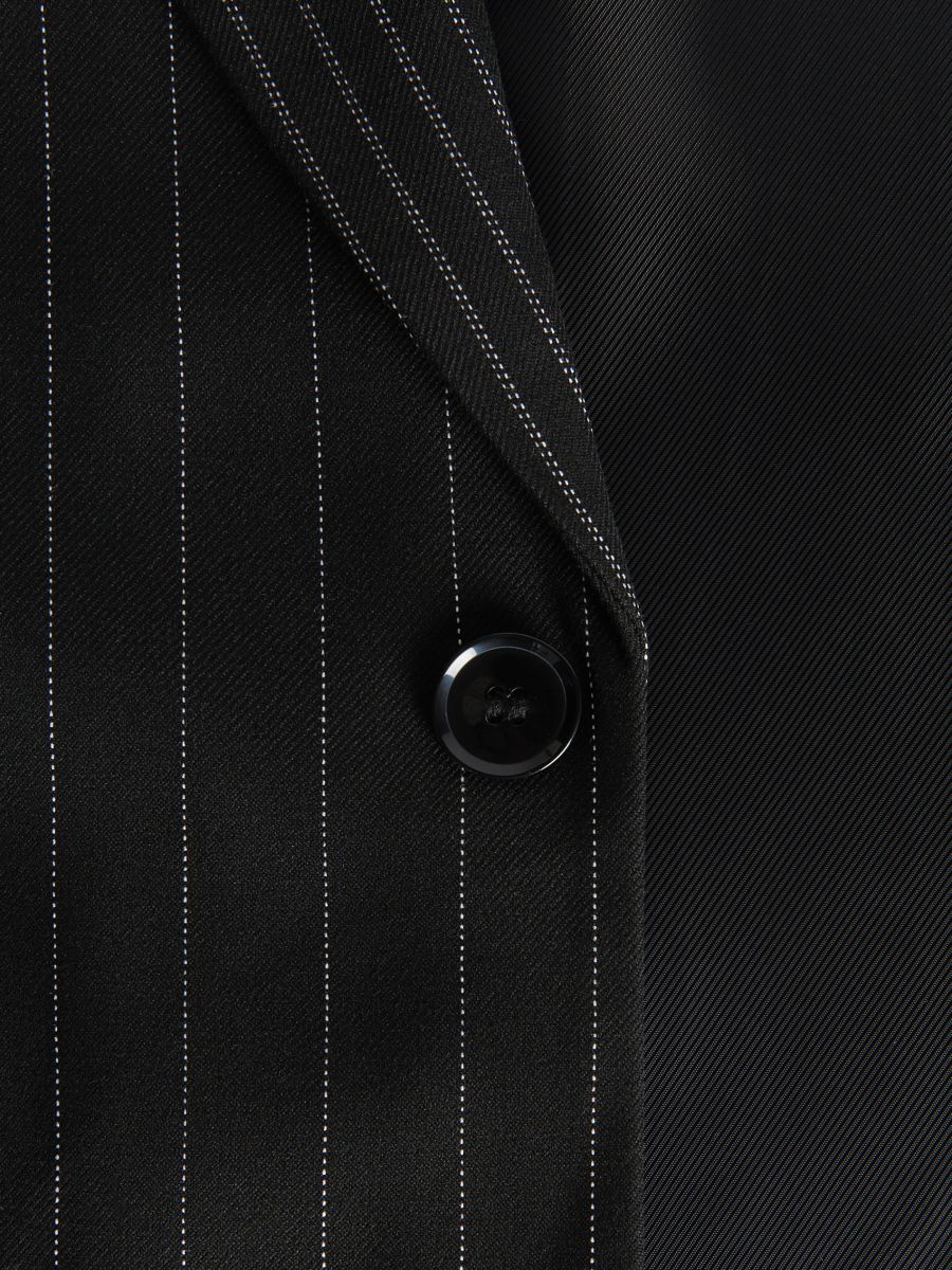 Stripe blazer - black - RESERVED - 4