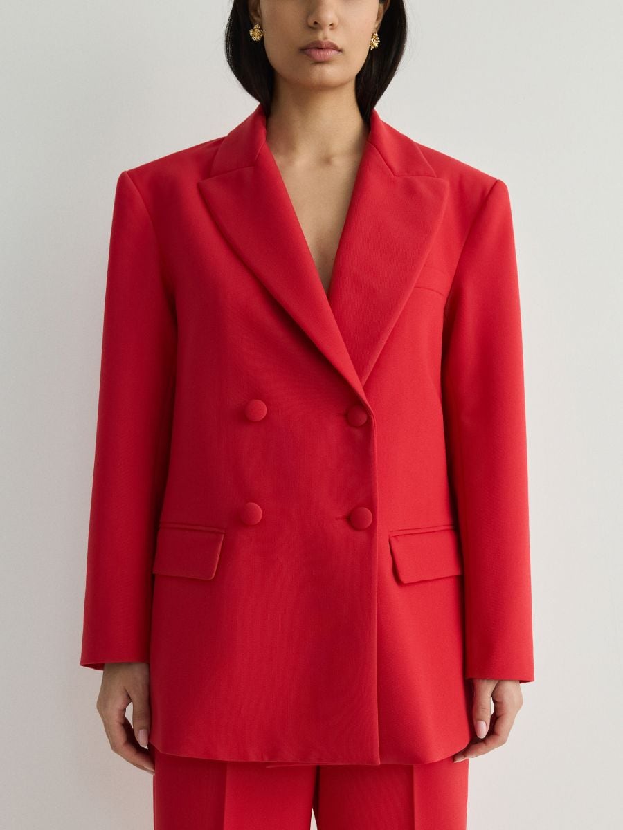 Dvoredna jakna - crvena - RESERVED