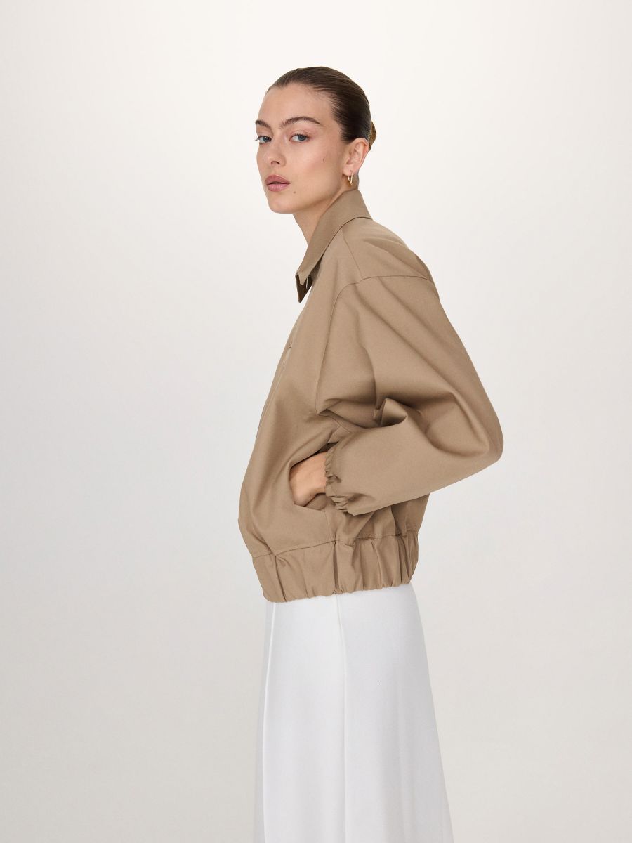 LADIES` JACKET - bež - RESERVED - 3
