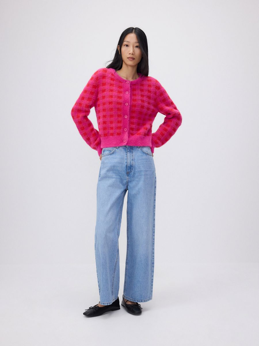 LADIES` SWEATER - multicolor - RESERVED - 3