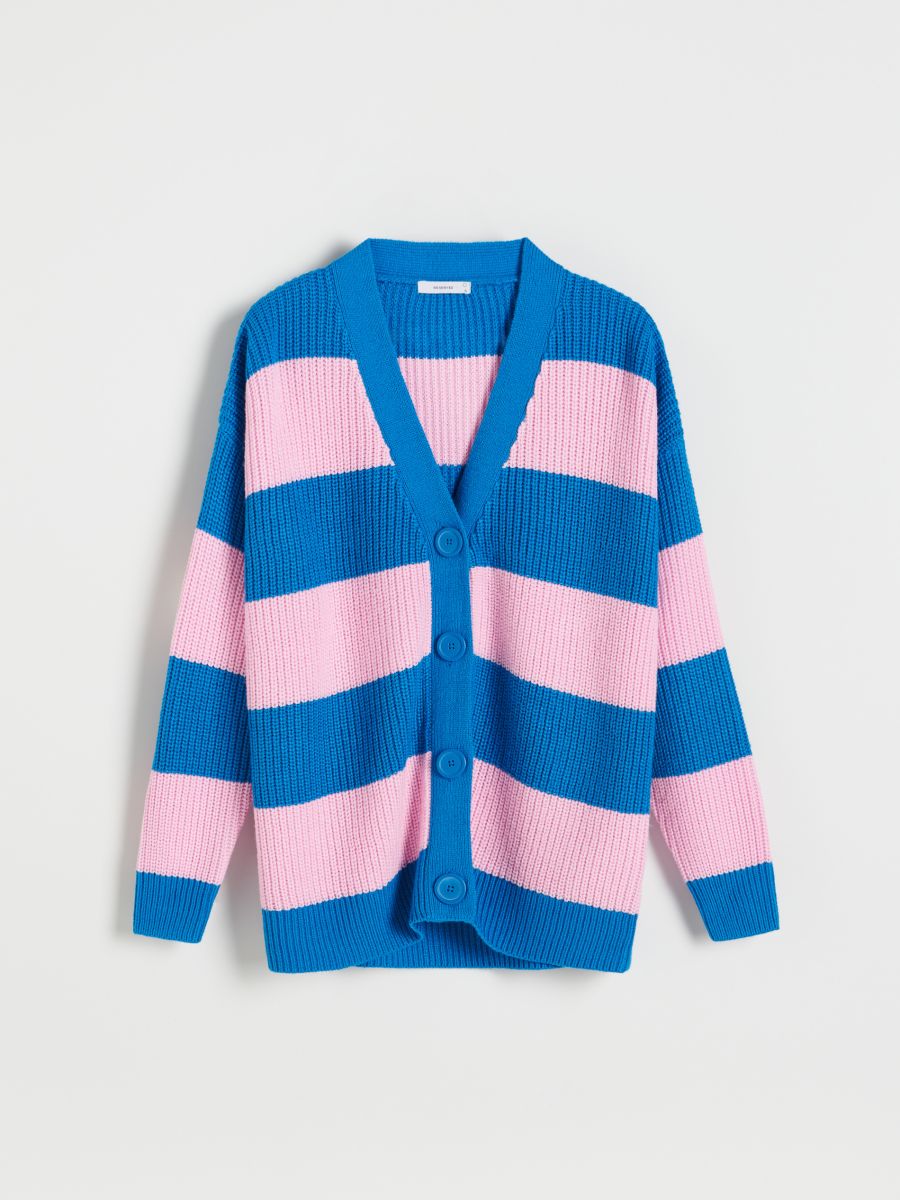 Stripe cardigan - pink - RESERVED - 5