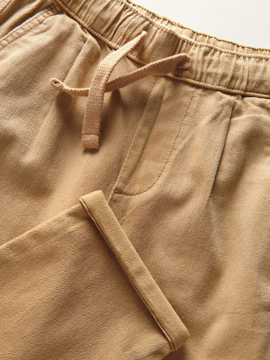 Pantalone ispranog izgleda - bež - RESERVED - 2