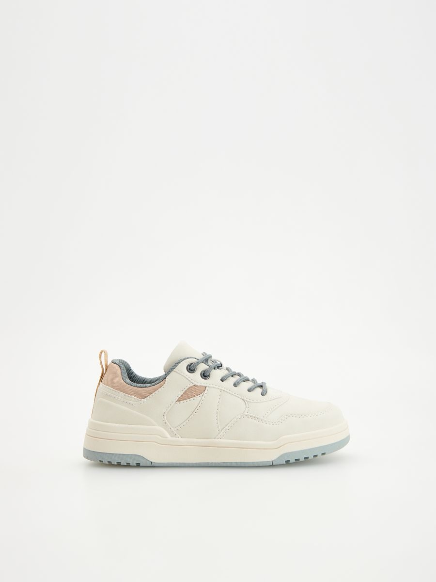 Lace up sneakers - beige - RESERVED