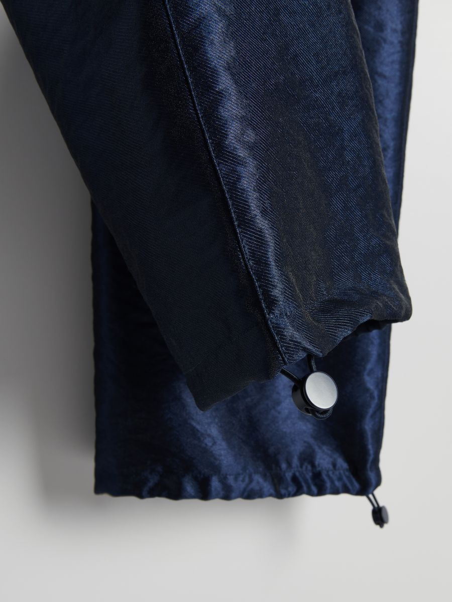Cargo trousers with decorative pockets - navy - RESERVED - 7