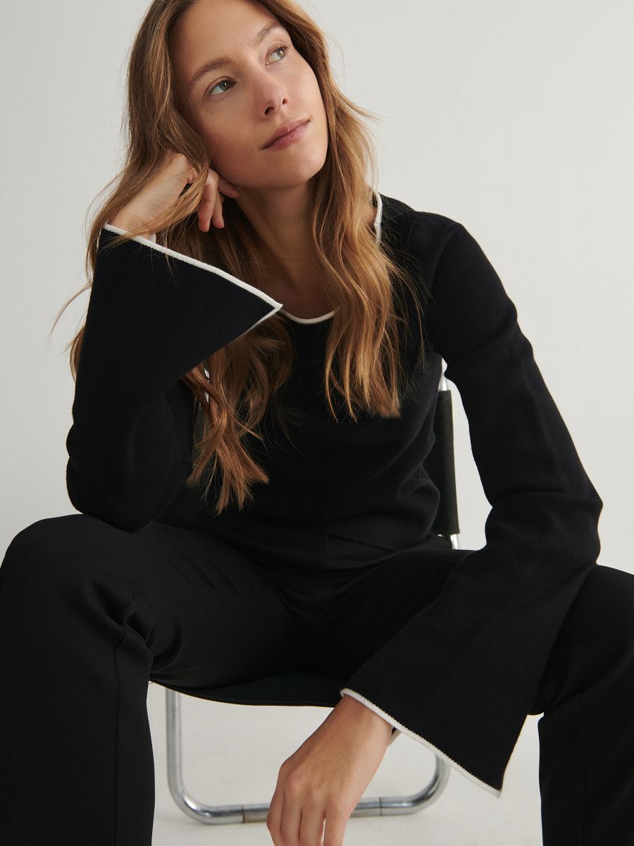Oversized jumper - black - RESERVED - 2