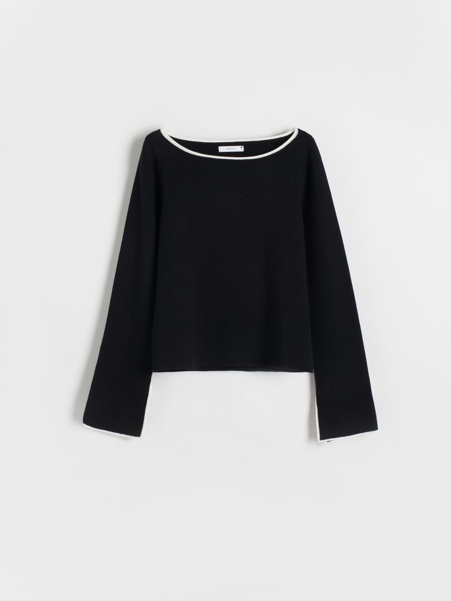 Oversized jumper - black - RESERVED - 4
