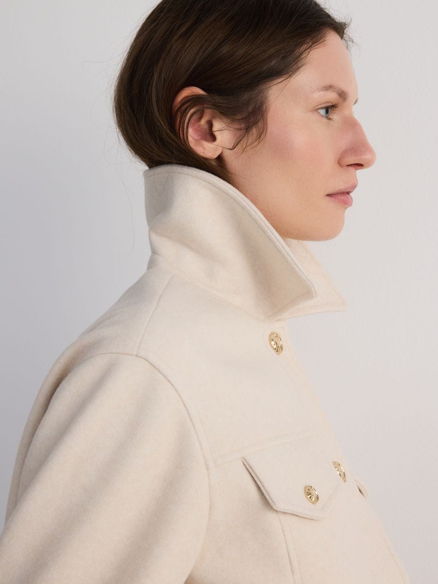 LADIES` OUTER JACKET - nude - RESERVED - 4
