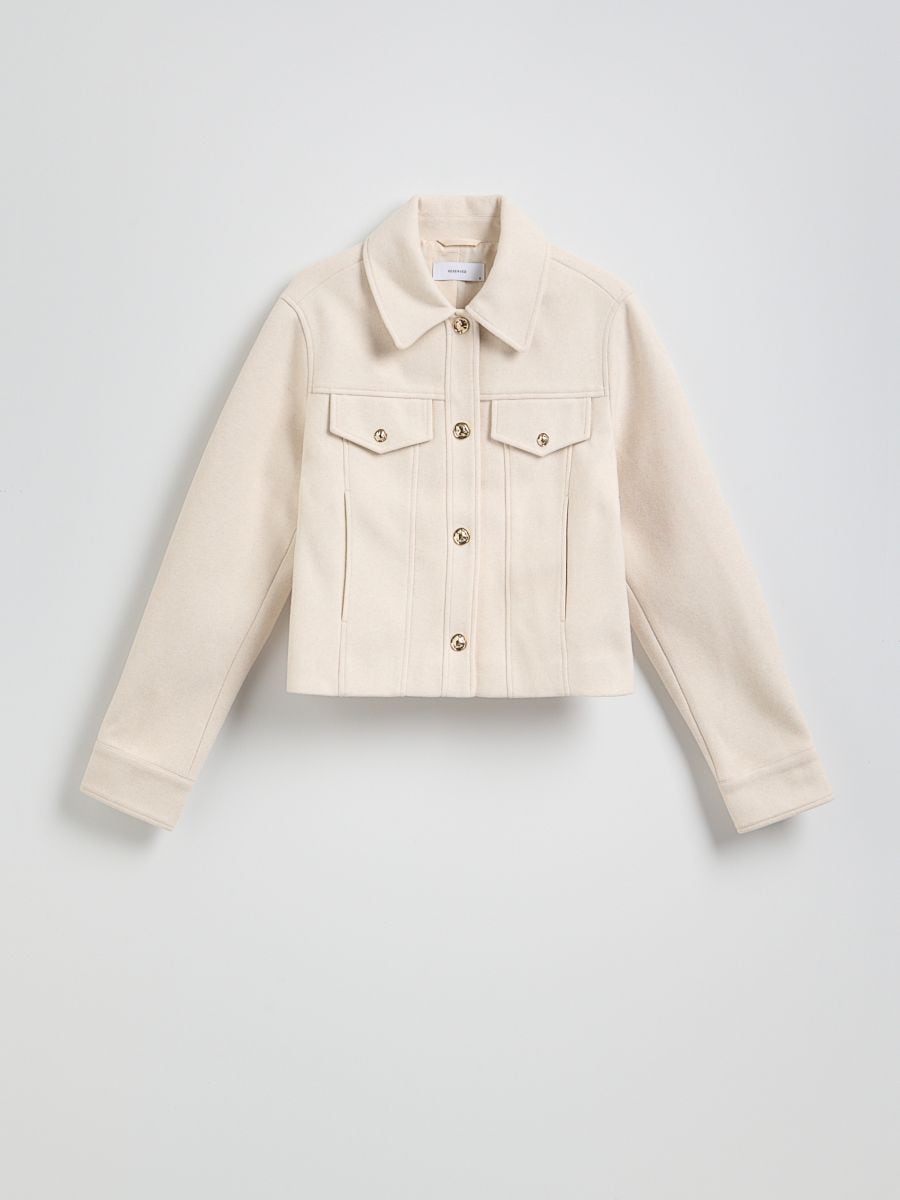 LADIES` OUTER JACKET - nude - RESERVED - 6