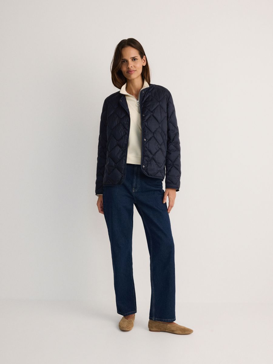 LADIES` OUTER JACKET - mornarsko - RESERVED - 3