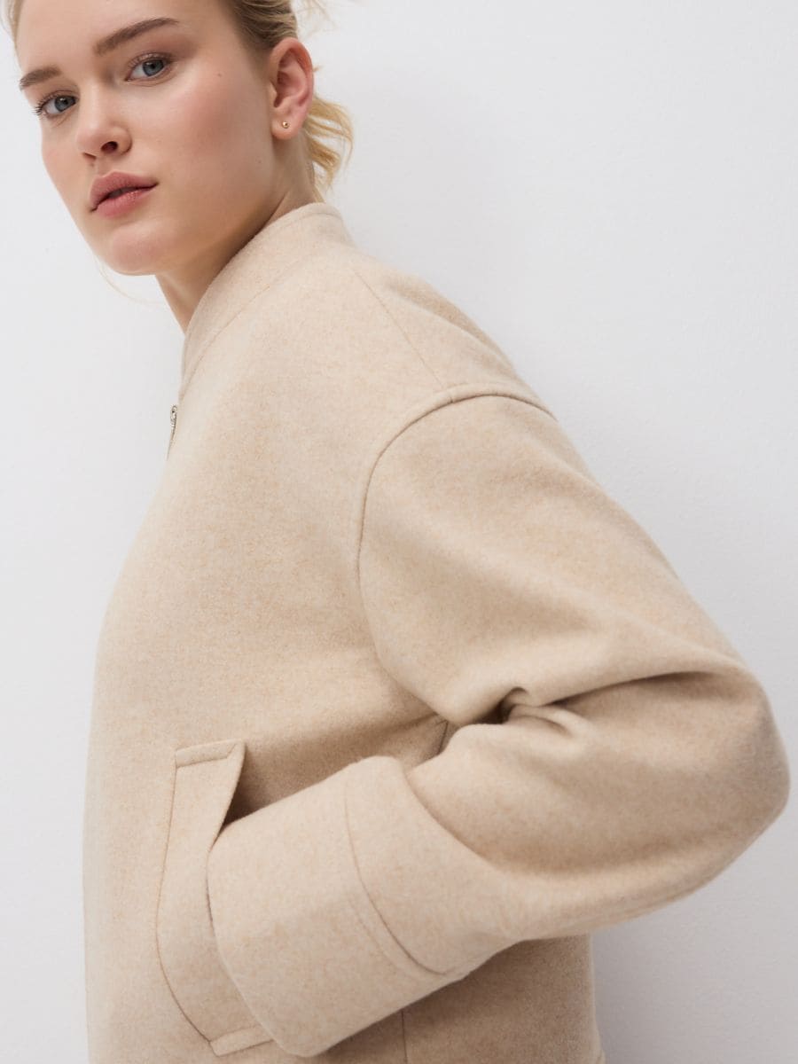 LADIES` OUTER JACKET - nude - RESERVED - 3
