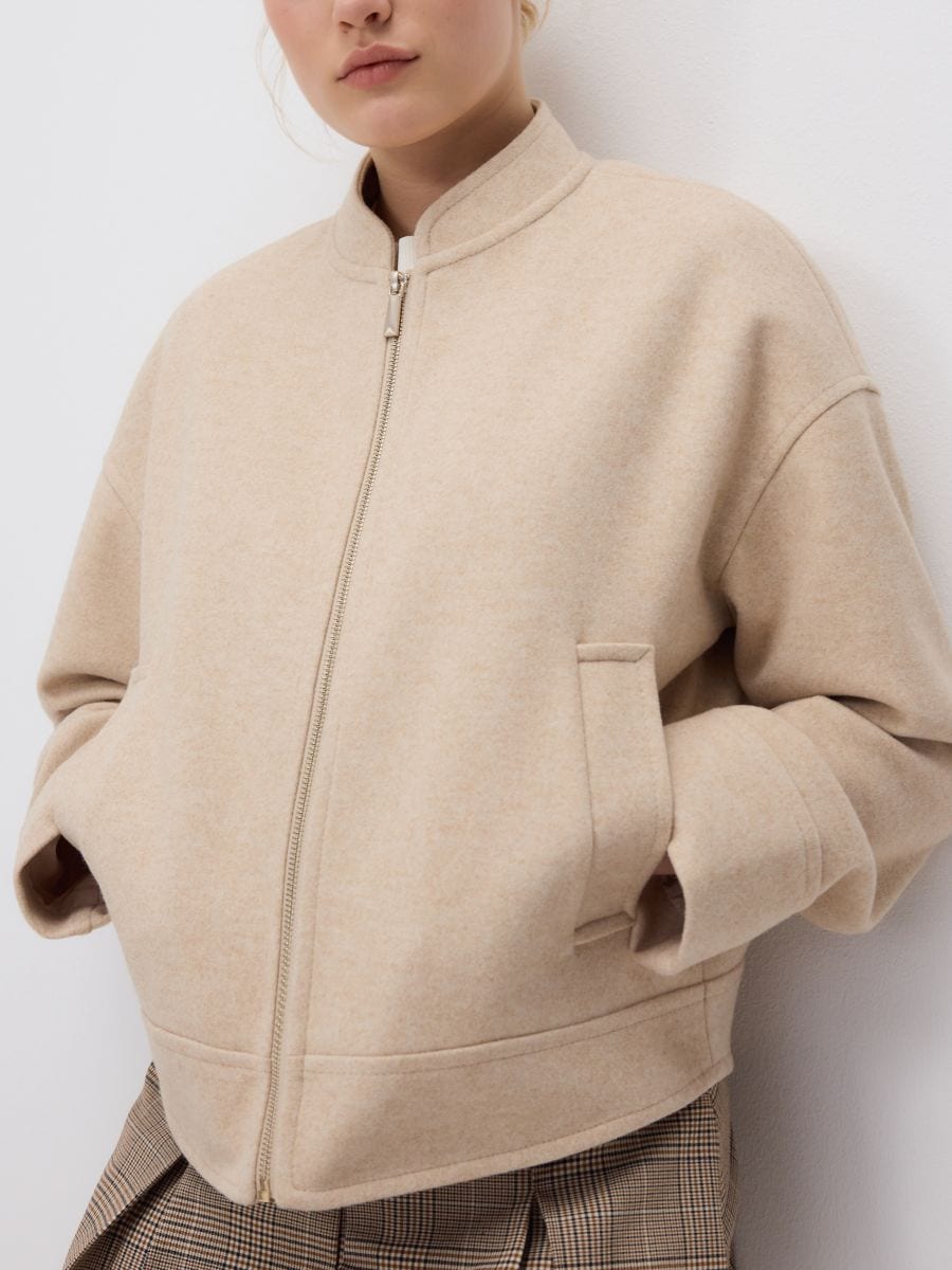 LADIES` OUTER JACKET - nude - RESERVED - 5