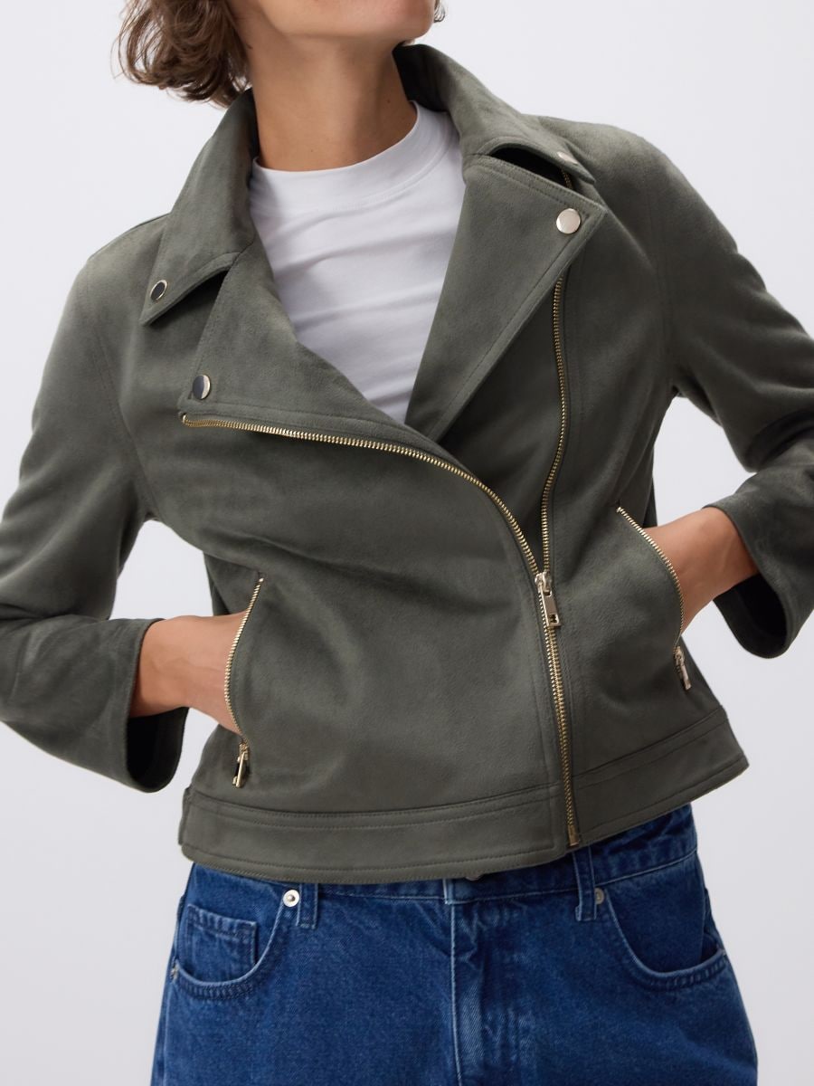 LADIES` OUTER JACKET - zeleno - RESERVED - 2