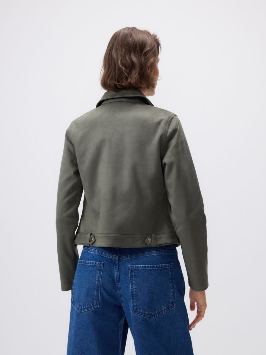 LADIES` OUTER JACKET - zeleno - RESERVED - 4