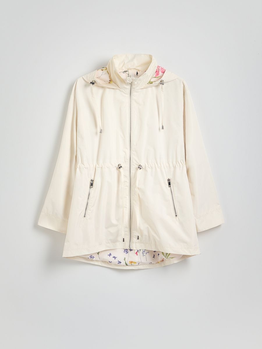 LADIES` COAT - creme - RESERVED