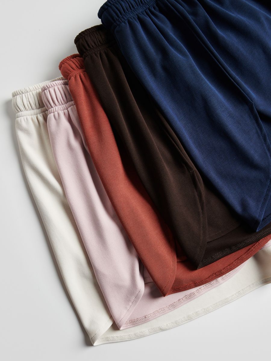 LADIES` SHORTS - beige - RESERVED - 5