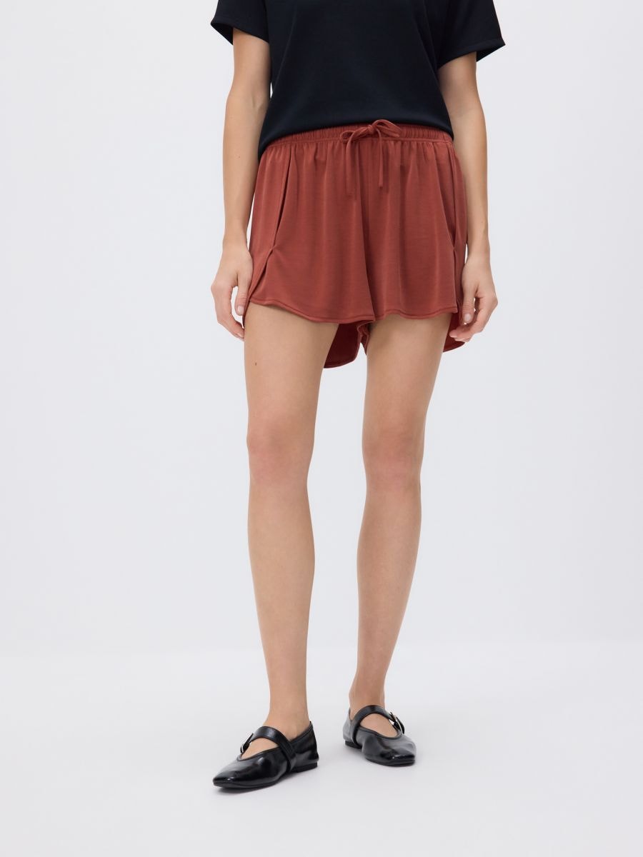 Smooth modal shorts - copper - RESERVED - 2
