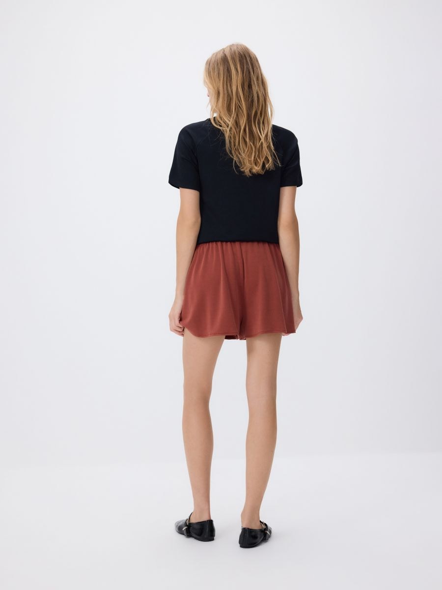 Smooth modal shorts - copper - RESERVED - 3
