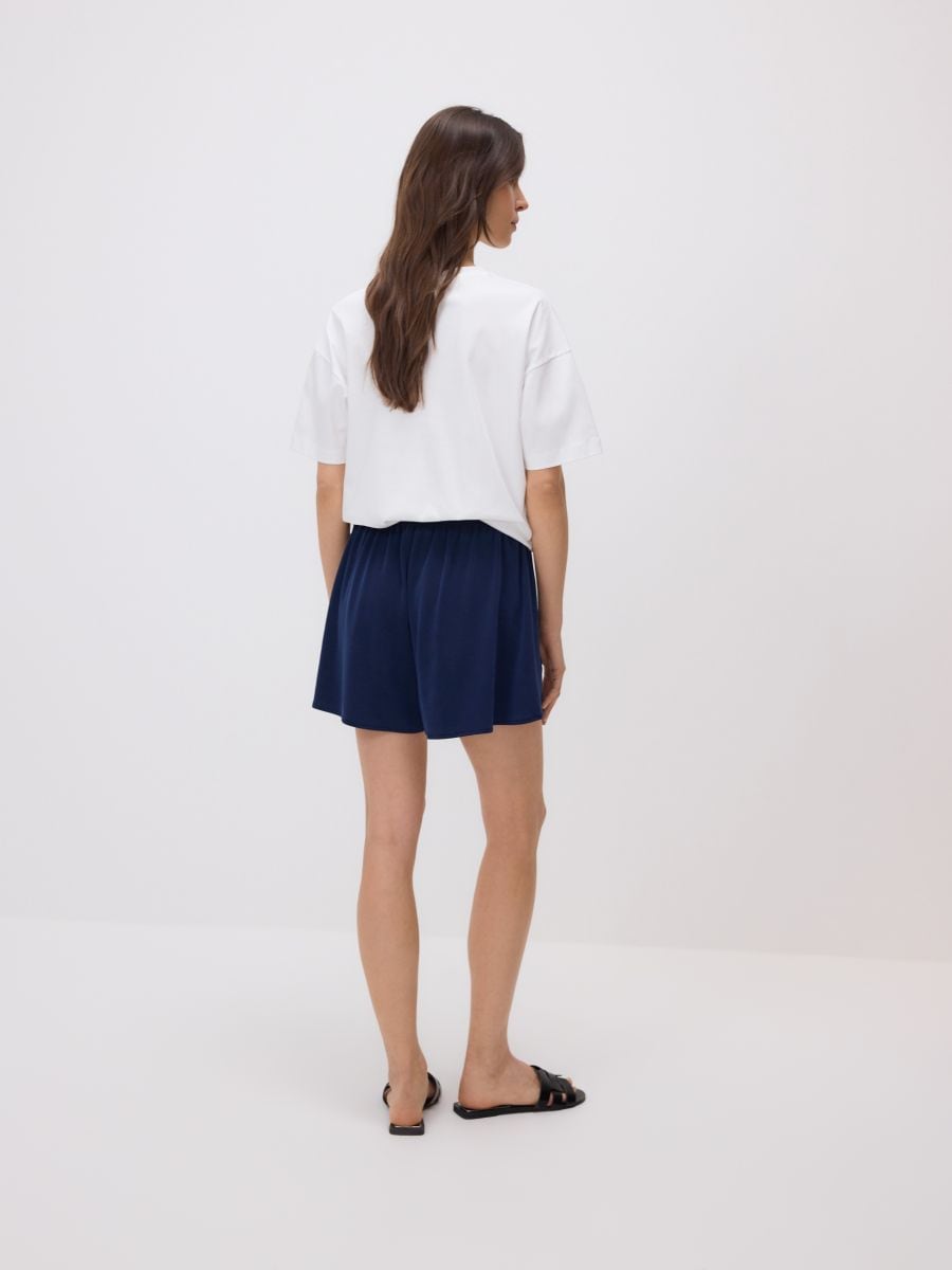 LADIES` SHORTS - navy - RESERVED - 4