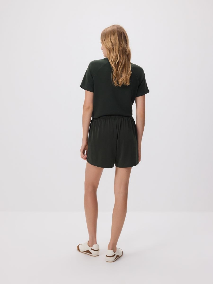 Smooth modal shorts - dark green - RESERVED - 3