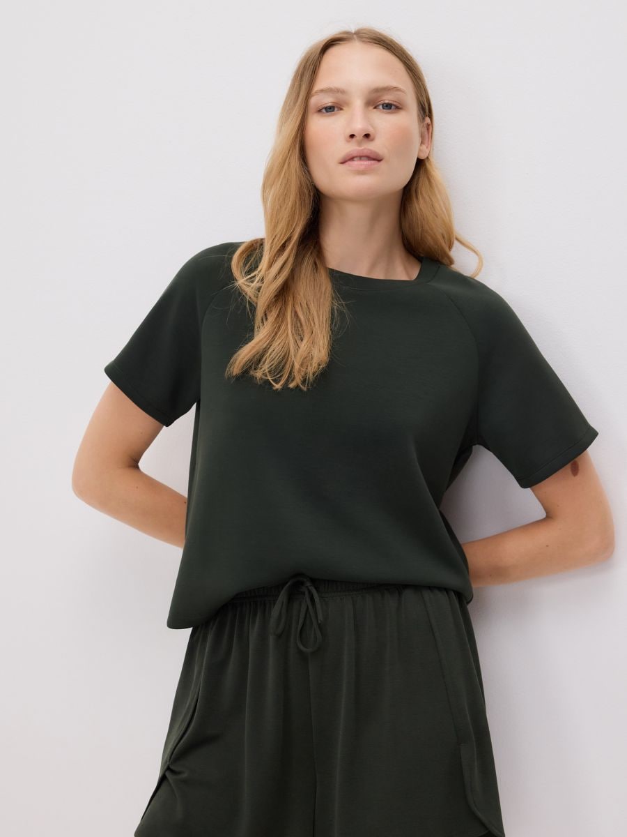Smooth modal shorts - dark green - RESERVED - 4