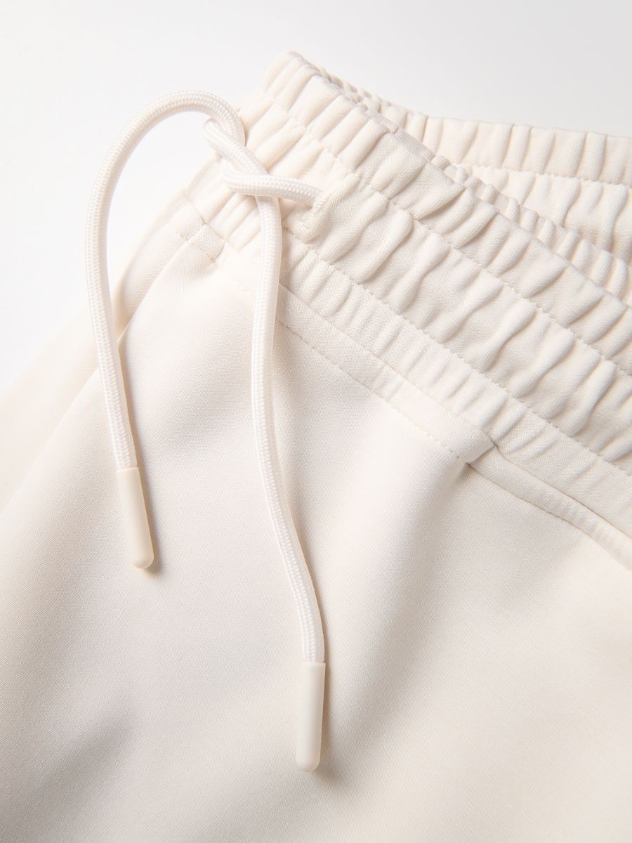 Short met hoog viscosegehalte - crème - RESERVED - 6
