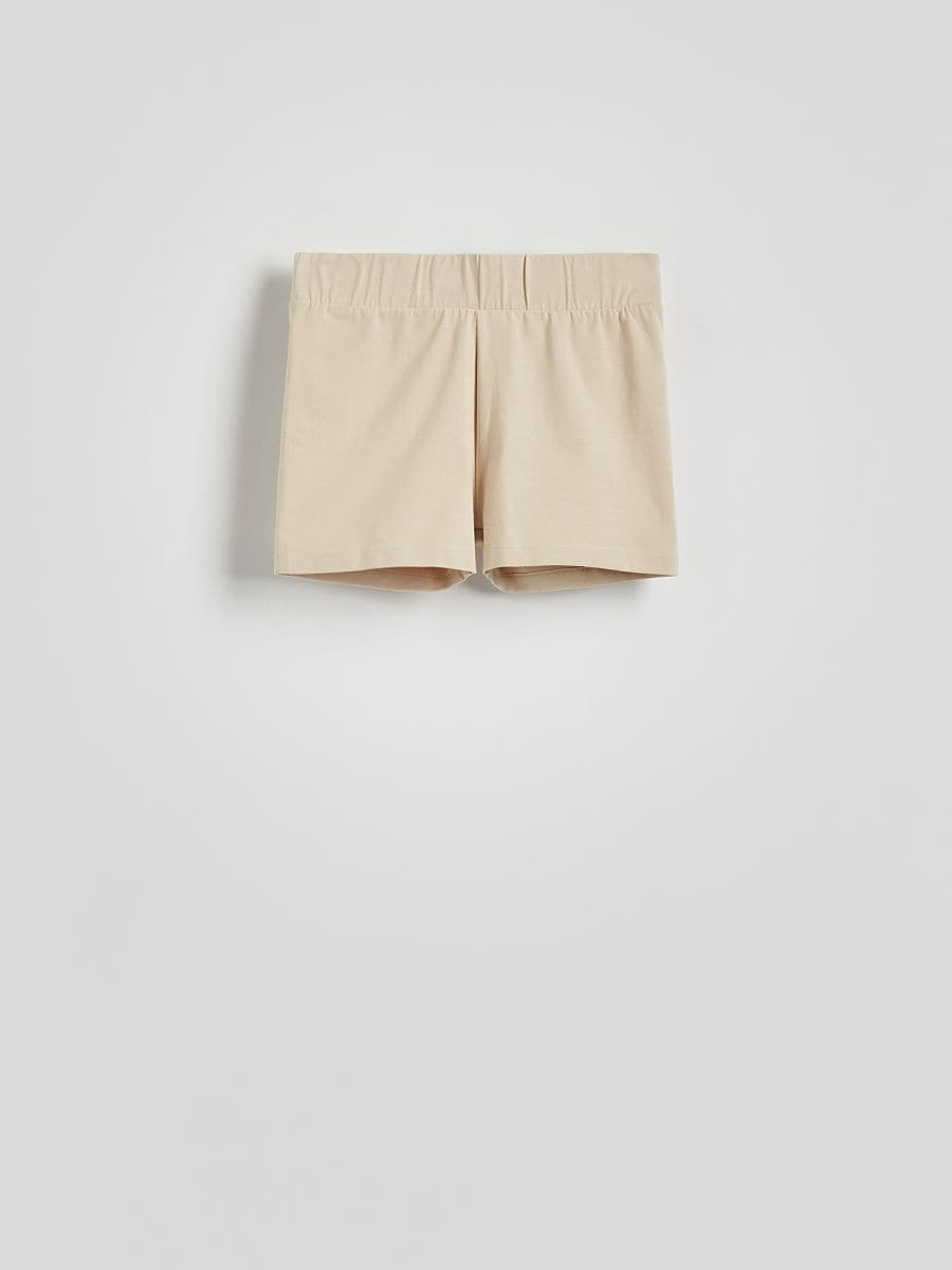 Short cycliste en coton majoritaire - nude - RESERVED - 6